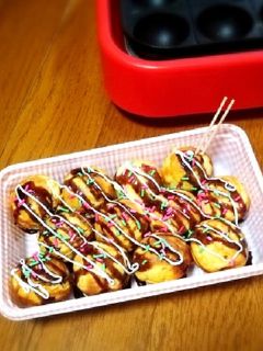 HMでなんちゃってたこ焼き!-レシピのメイン写真