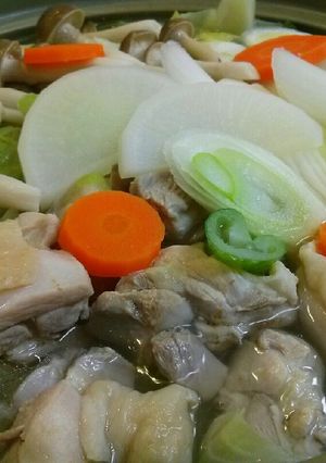 定番!☆鶏の水炊き鍋☆-レシピのメイン写真