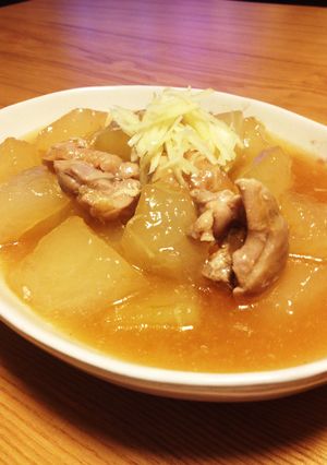 冬瓜と鶏肉のあんかけ煮-レシピのメイン写真