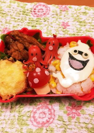 妖怪ウォッチ☆ウィスパー☆キャラ弁-レシピのメイン写真