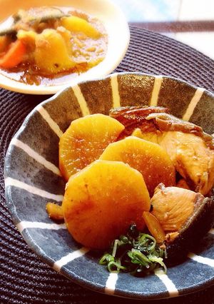 ぶり大根♪日本酒に合う濃い味-レシピのメイン写真
