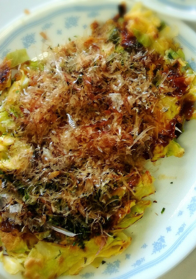 簡単♪キャベツたっぷりお好み焼き風-レシピのメイン写真
