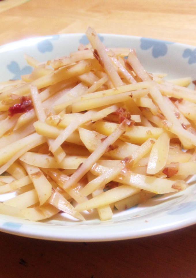 給食の！じゃがいもの梅肉和え-レシピのメイン写真
