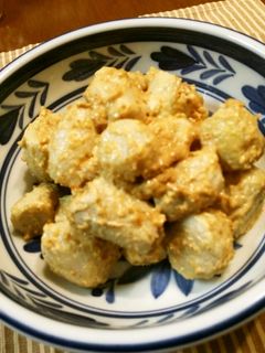 里芋の胡麻味噌マヨネーズ和え♪-レシピのメイン写真