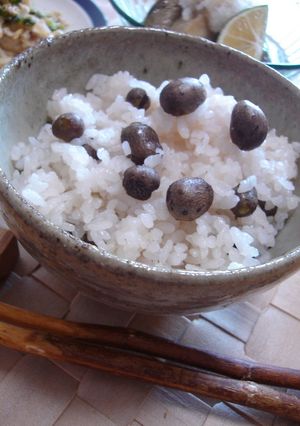 ホクホク♪むかごご飯-レシピのメイン写真