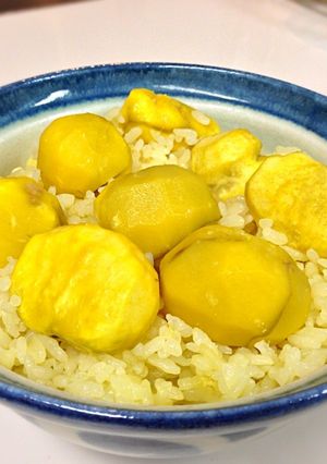 栗ご飯☆ぜったい変色させないぞ！-レシピのメイン写真