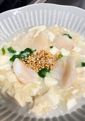 旨味しみだす豆腐がゆ-レシピのメイン写真