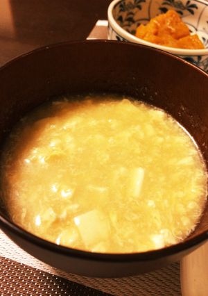 簡単☆玉子ととうふの中華スープ-レシピのメイン写真
