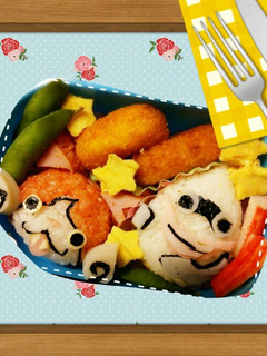 ☆キャラ弁妖怪ウォッチ ジバニャン☆-レシピのメイン写真
