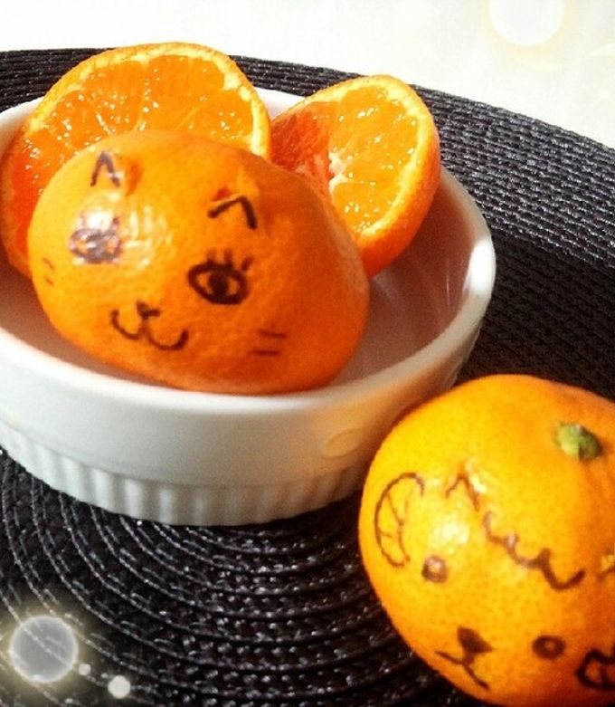 みかんで！羊＆ネコちゃん。 by ＊アベリ＊ 【クックパッド】 簡単