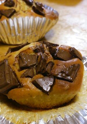 HMで簡単チョコチップマフィン!-レシピのメイン写真