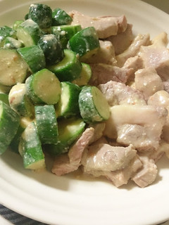 きゅうりと豚肉のサラダ-レシピのメイン写真