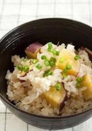さつまいもと帆立の炊き込みご飯-レシピのメイン写真