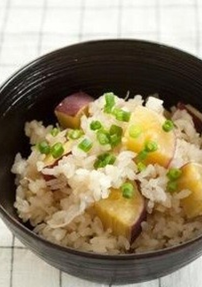 さつまいもと帆立の炊き込みご飯-レシピのメイン写真