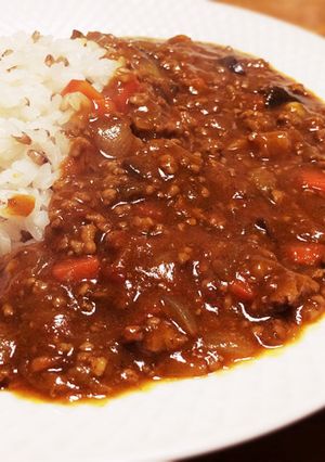 トマト缶で！コロコロキーマ風カレー-レシピのメイン写真