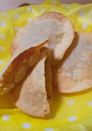 簡単＊餃子の皮でなんちゃってアップルパイ-レシピのメイン写真