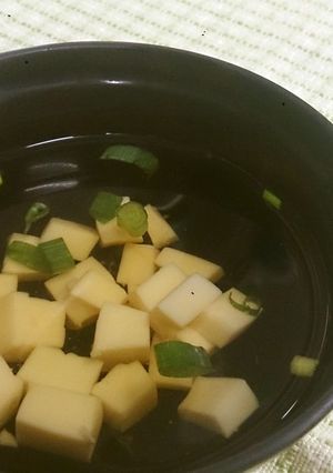 めっちゃ簡単☆卵豆腐のすまし汁☆-レシピのメイン写真
