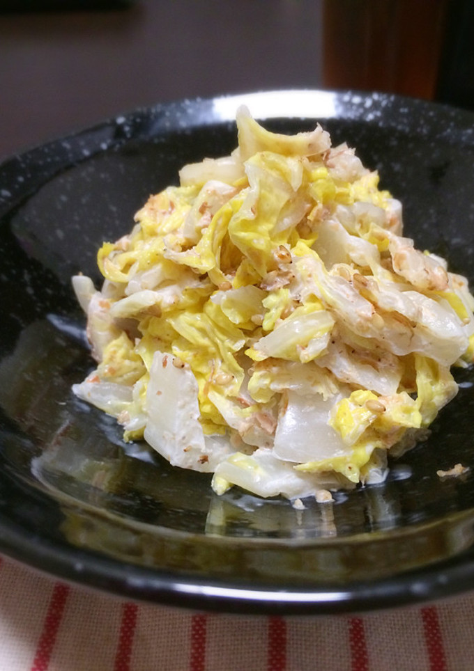 白菜の和風マヨサラダ-レシピのメイン写真