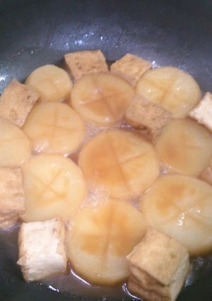 厚揚げと大根の煮物-レシピのメイン写真