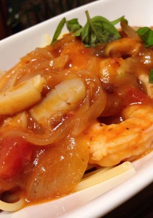 コストコ食材で、手抜きパスタ-レシピのメイン写真