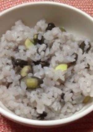 丹波篠山黒枝豆ご飯♪ シンプル♪-レシピのメイン写真