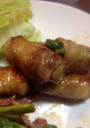 彩り豚肉巻き-レシピのメイン写真