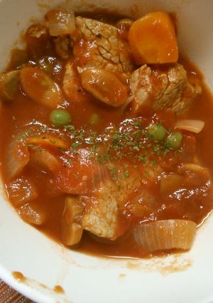レストラン風 豚肉 野菜の トマト煮込み-レシピのメイン写真