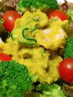 レンジで簡単☆かぼちゃのポテトサラダ-レシピのメイン写真