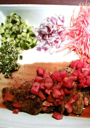 習ったトンカツとソース-レシピのメイン写真