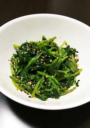 とっても簡単な☆ほうれん草の胡麻和え-レシピのメイン写真