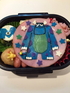 モンスターズインク♩サリーのキャラ弁☆-レシピのメイン写真