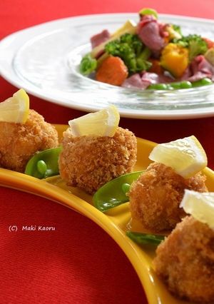 簡単パーティー料理まんまる一口チキンカツ-レシピのメイン写真