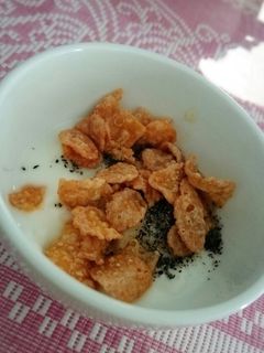 黒ごまはちみつヨーグルト♪-レシピのメイン写真