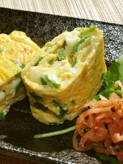洋風❀卵焼き・ピーマンとチーズ入り-レシピのメイン写真