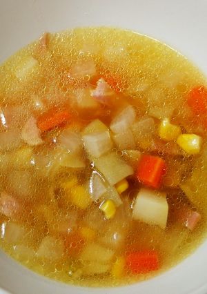 簡単あったかお野菜たっぷりスープ-レシピのメイン写真