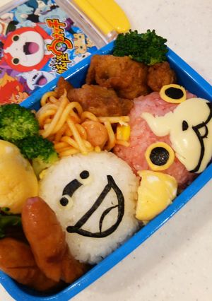 キャラ弁 妖怪ウォッチ-レシピのメイン写真
