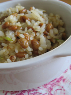 我が家の納豆チャーハン-レシピのメイン写真