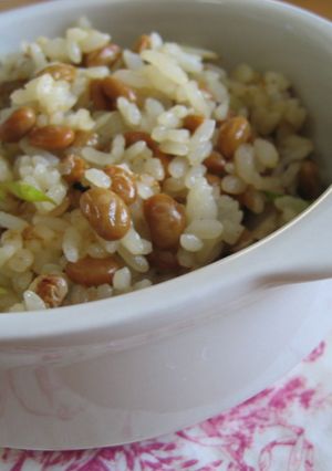 我が家の納豆チャーハン-レシピのメイン写真