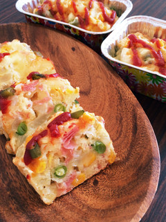 美味しい〜豆腐入り簡単ケークサレ☆-レシピのメイン写真
