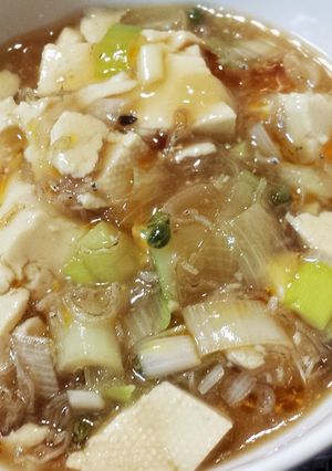 ちりめん山椒で麻婆豆腐-レシピのメイン写真