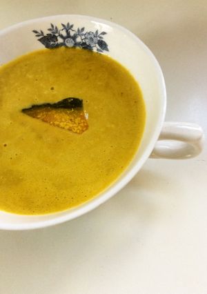 かぼちゃの煮物でポタージュ-レシピのメイン写真