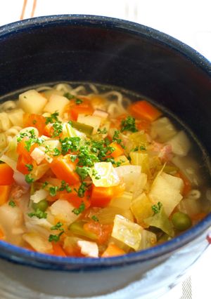 ミネストラーメン-レシピのメイン写真