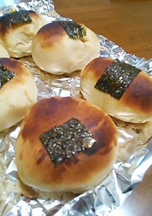 我が家のおにぎりパン*行事や行楽に簡単に-レシピのメイン写真