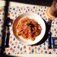 アボハムトマトパスタ