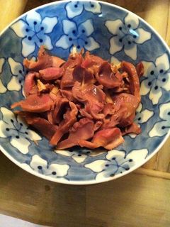 鶏砂肝と生姜の和え物-レシピのメイン写真