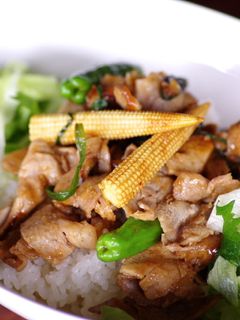 <お家カフェ>豚肉のスタミナ丼-レシピのメイン写真