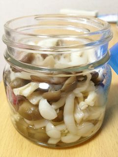 きのこの塩漬け-レシピのメイン写真