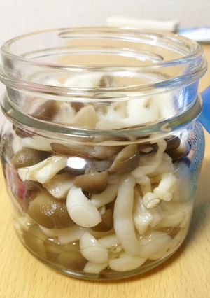 きのこの塩漬け-レシピのメイン写真