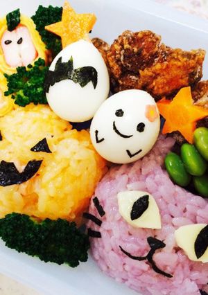 ハロウィン♪お弁当-レシピのメイン写真