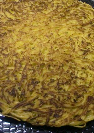 パスタ入り卵焼き-レシピのメイン写真